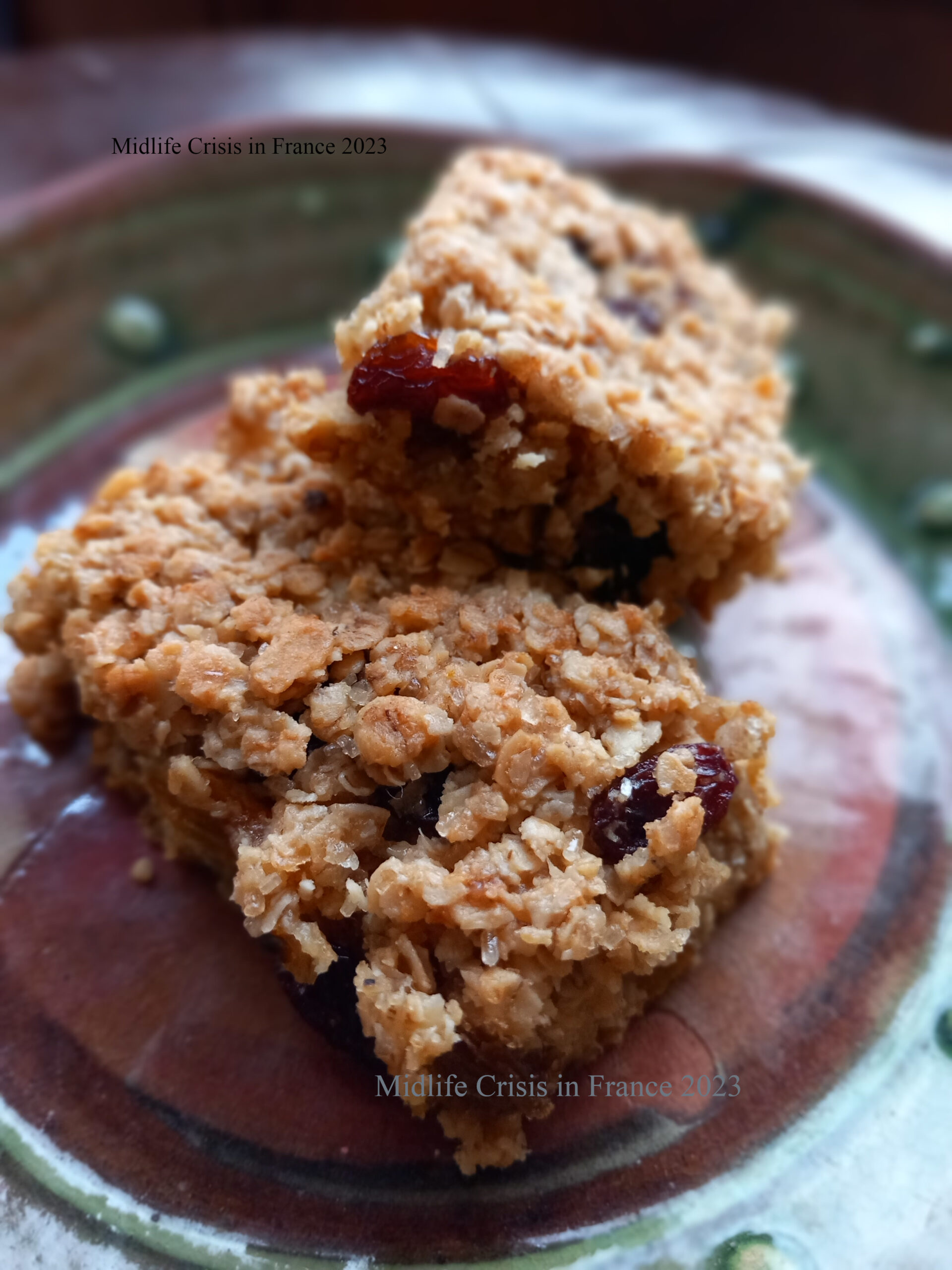 Virgin Vegetarian: Easy Fruity Flapjacks Tray Bake